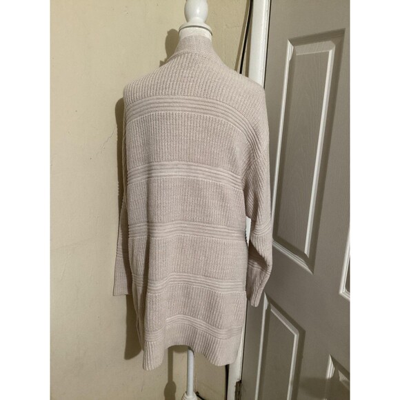 Express Cardigan Sweater Womens Small Knit Open Front Long Sleeve Pockets Cozy - Picture 3 of 5